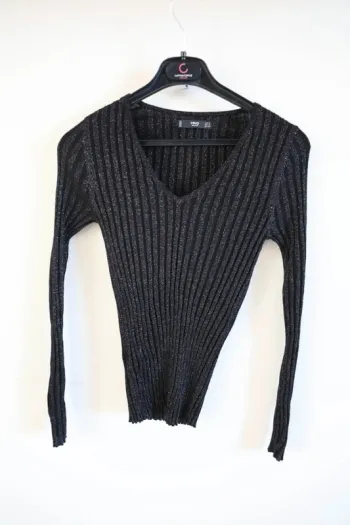C54 blouse noir Mango S