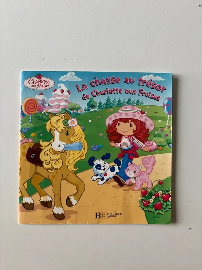 Livre Charlotte aux fraises, la chasse au trésor