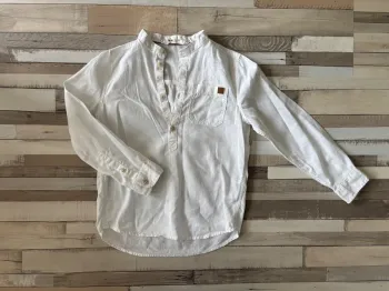 Chemise en lin H&M 128 cm – Très bon état, légère & élégante