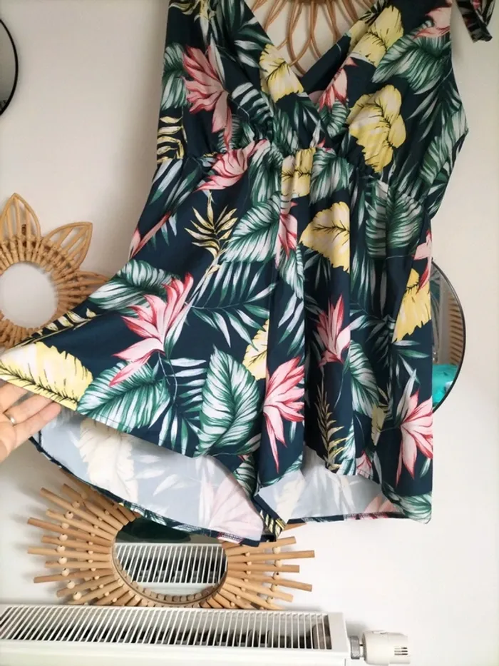 Combi short fleur - photo numéro 2