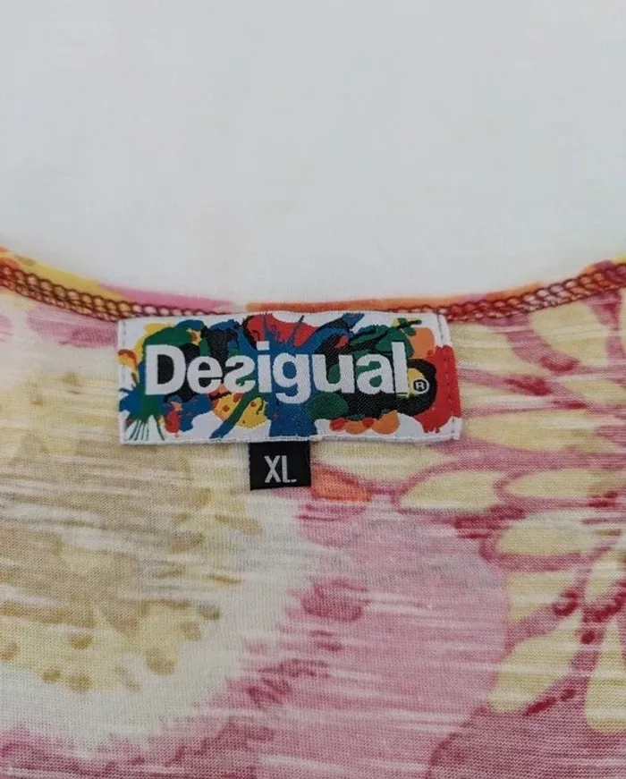 Tunique d'été - Desigual - taille L - photo numéro 5