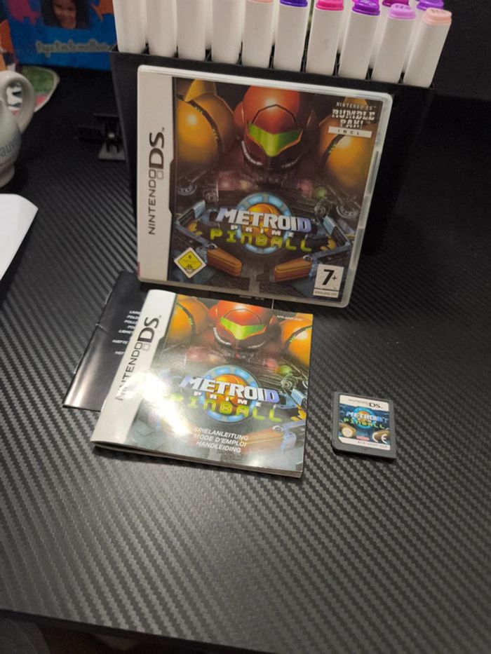 Ds Metroid Prime pinball