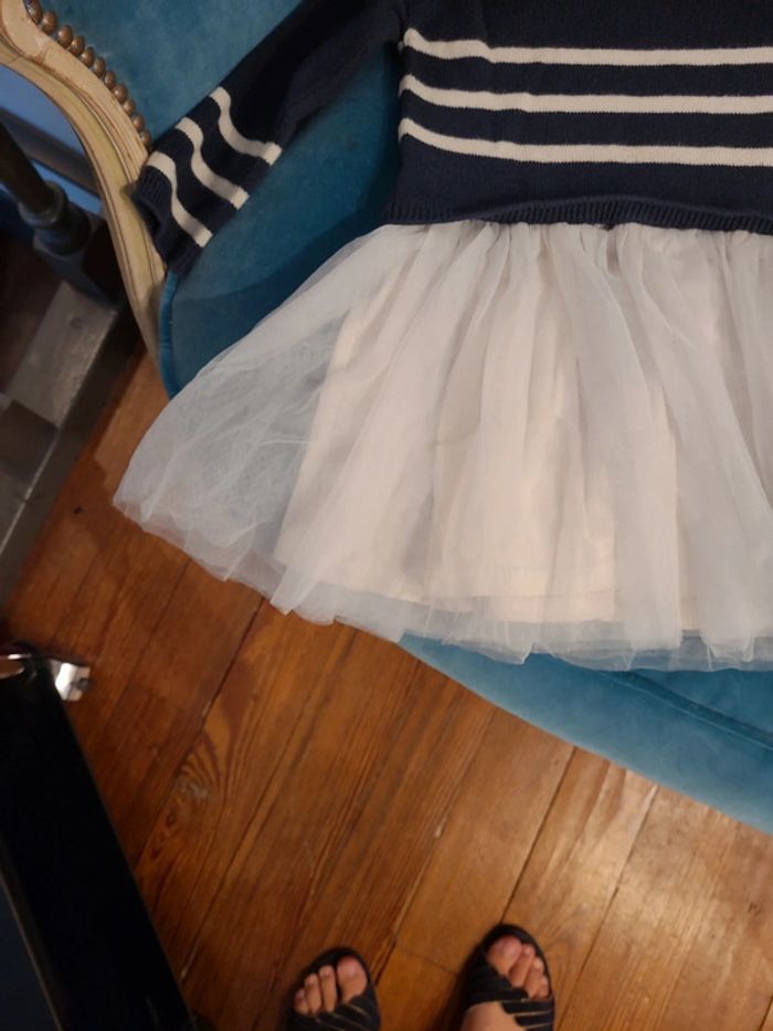 Robe Petit Bateau manches longues t. 18 mois - photo numéro 3
