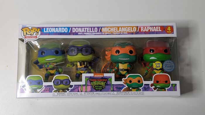 [Funko pop] Figurine TMNT 4 pack