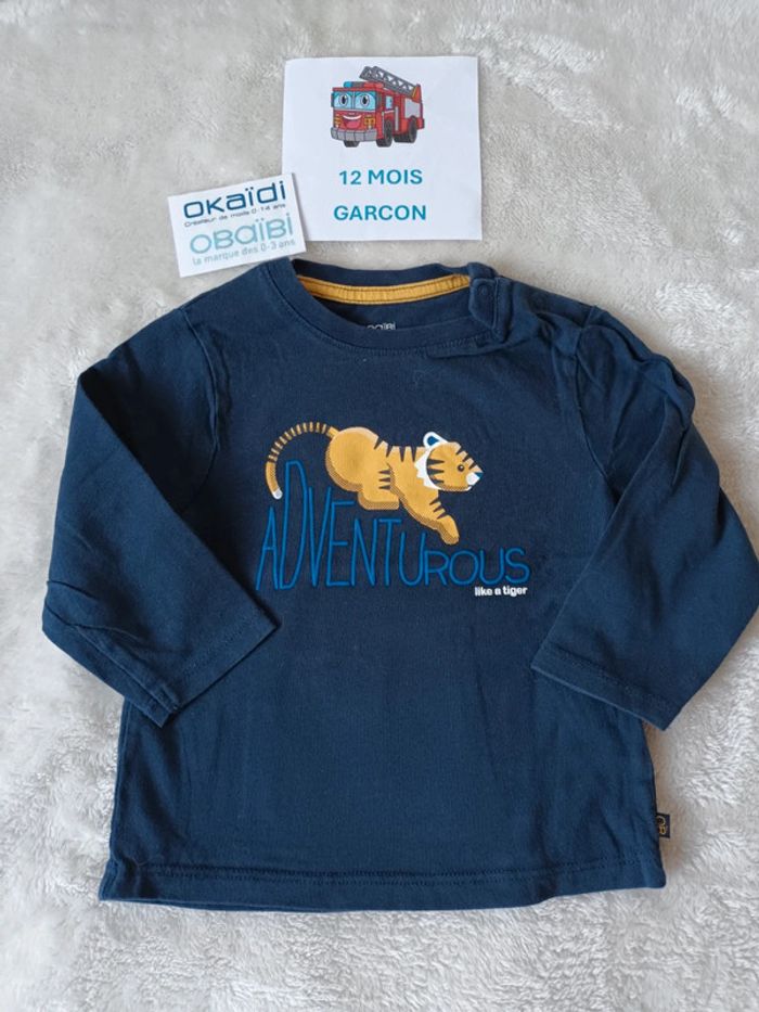 Tshirt 12 mois obaibi