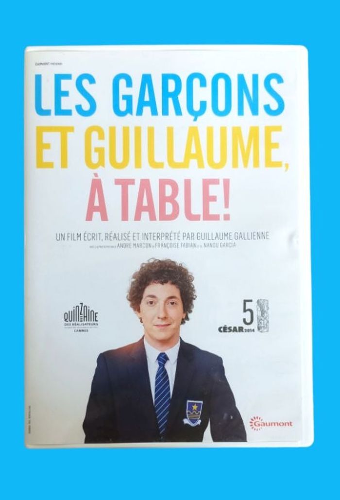 DVD Les garçons et Guillaume à table ! (Guillaume Gallienne)