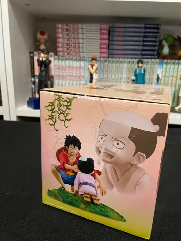 Figurine One Piece - Ichiban Kuji - Revible Moment - Lot C - Luffy & Momomo - photo numéro 5