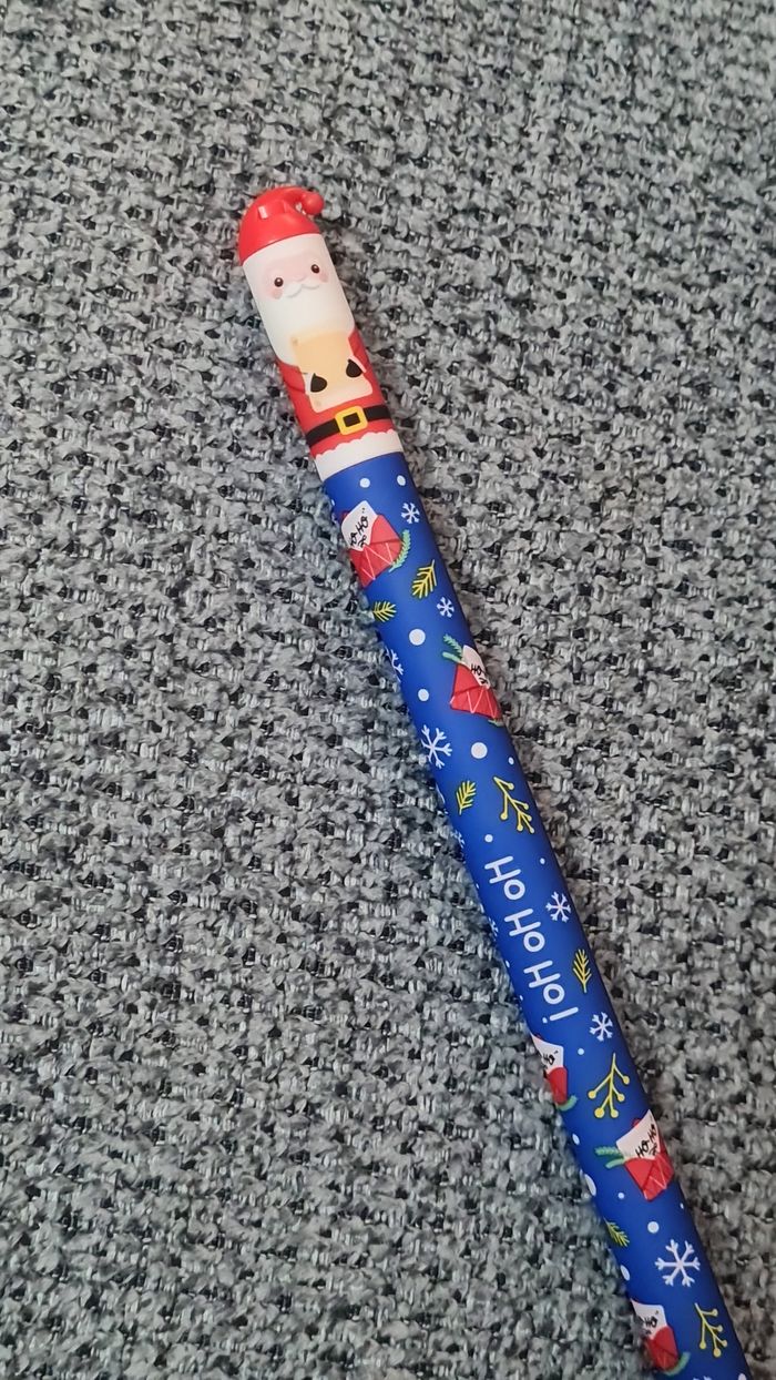 Legami Père Noel Bleu édition UK Angleterre qui n'a jamais été commercialisé en Europe EP0041 - photo numéro 3