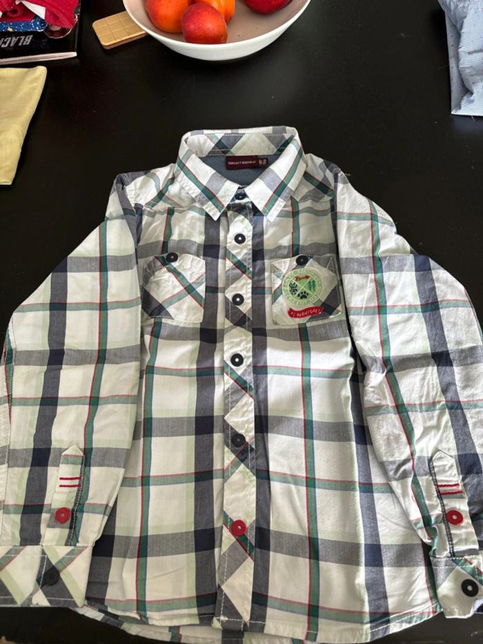 Chemise manches longues