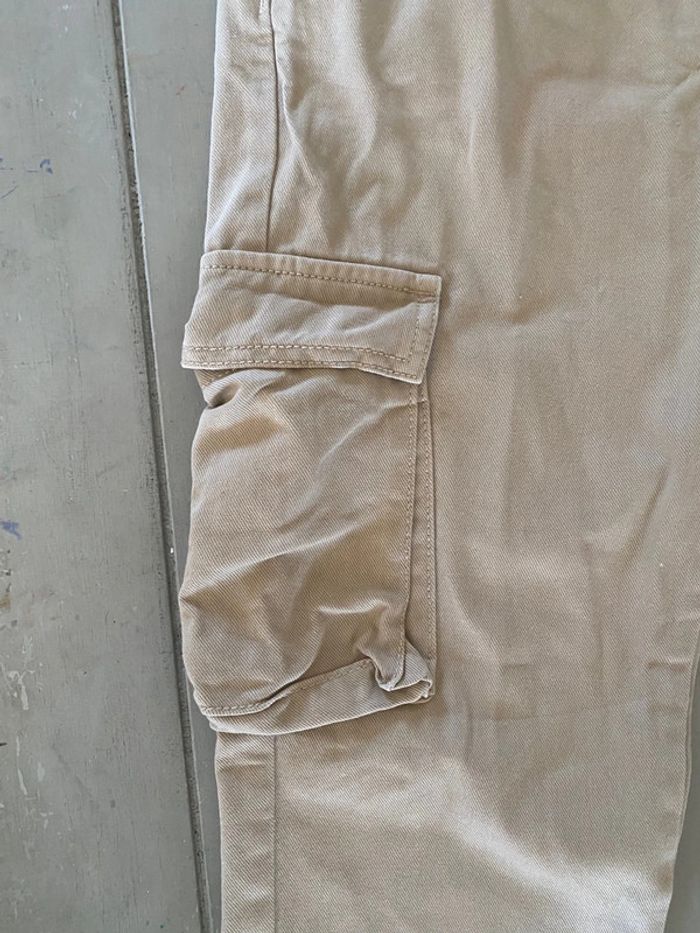 Pantalon cargo Jennyfer beige taille 36 - photo numéro 4