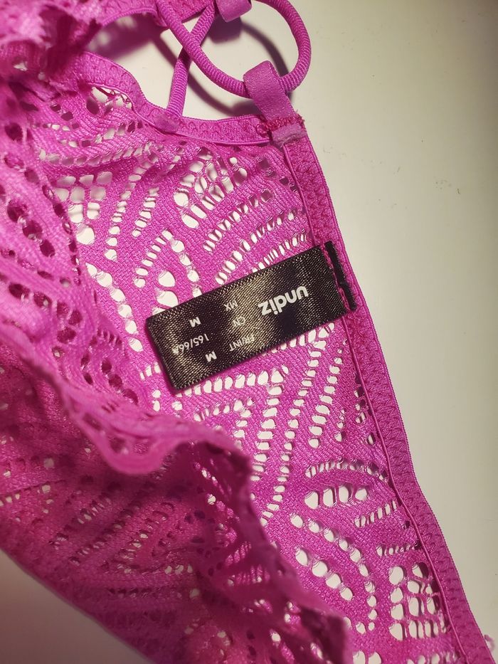 Culotte Tanga rose taille M undiz - photo numéro 2