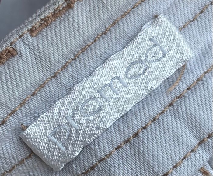 🤍 Jupe courte en jean blanc cassé – Promod – Taille 38 - photo numéro 5