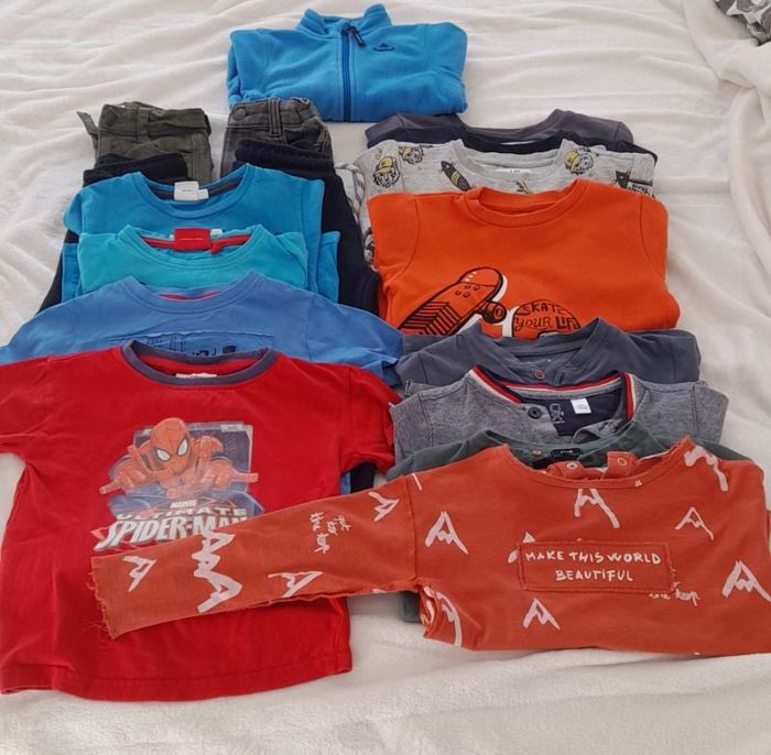 Lot 20 pièces taille 4 ans garcon