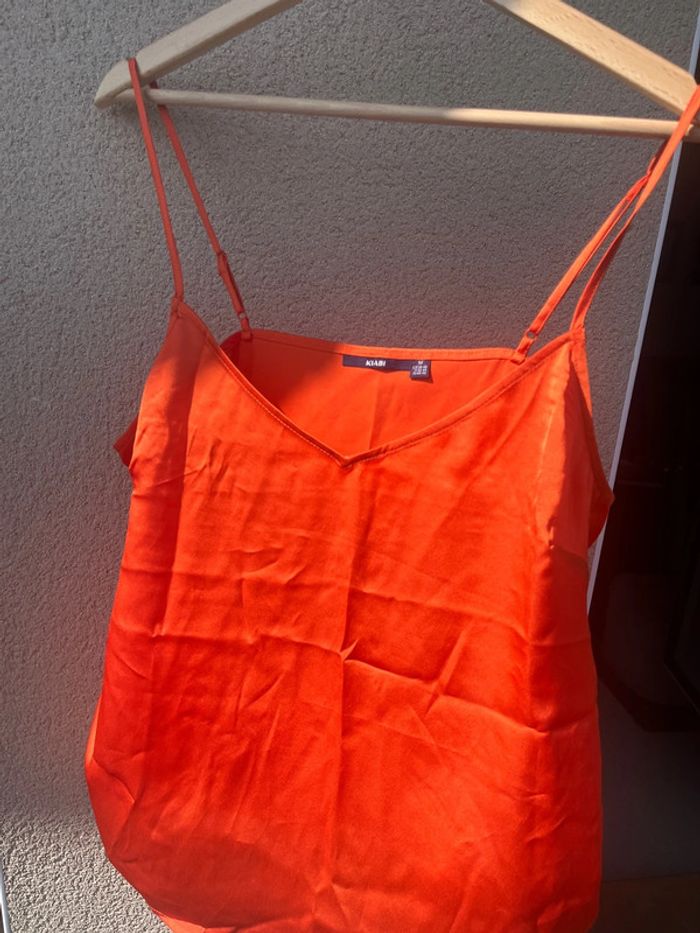 Débardeur orange - photo numéro 2