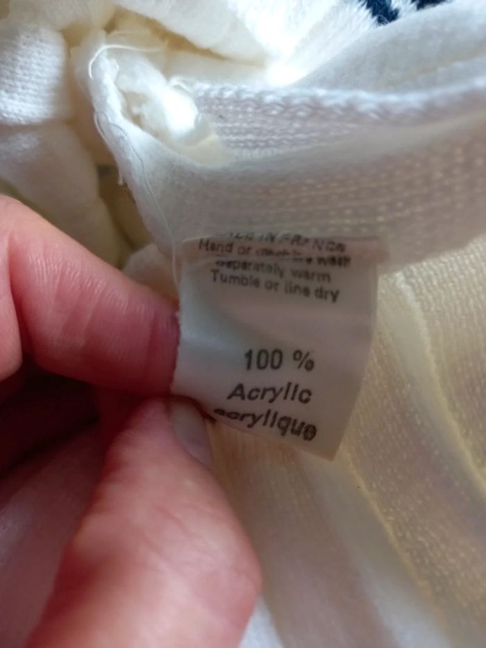 Robe vintage, blanche et bleu, 1 an - photo numéro 11