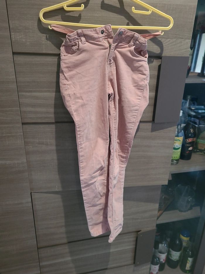 Pantalon rose, taille 10 ans
