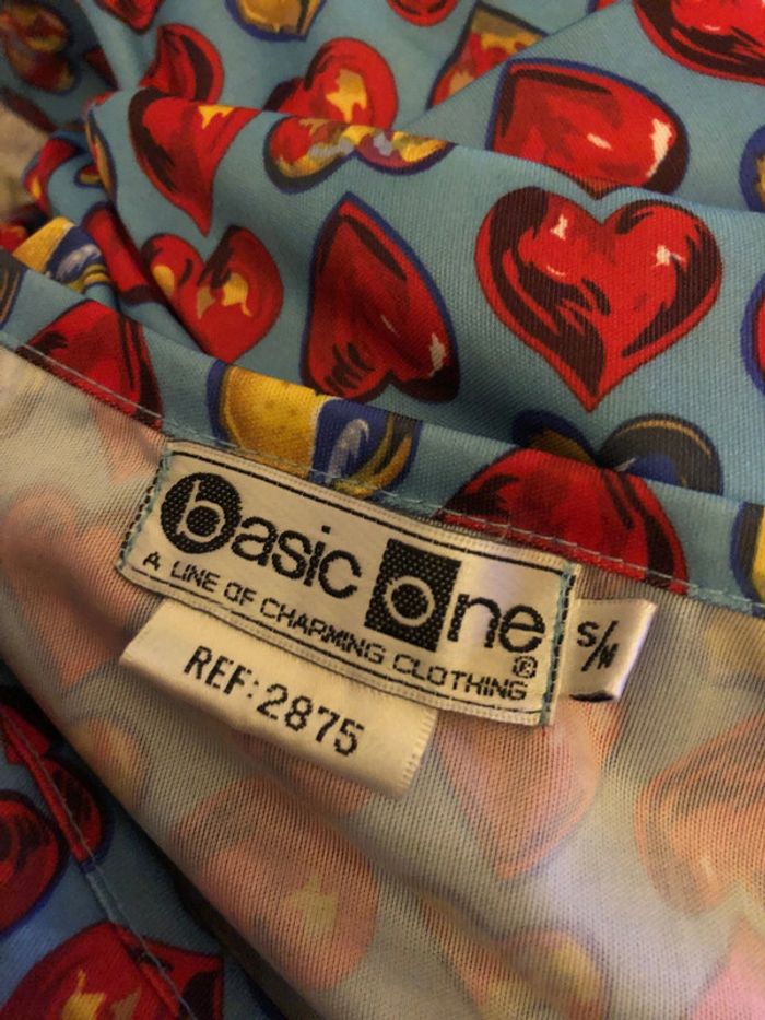 T-shirt motif cœurs vintage Y2K 2000s Heart pattern t-shirt - photo numéro 6