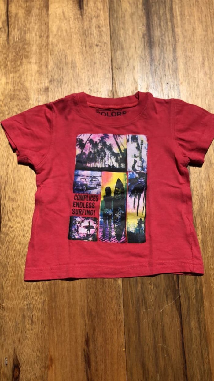 Tee-shirts complice 2/3 ans