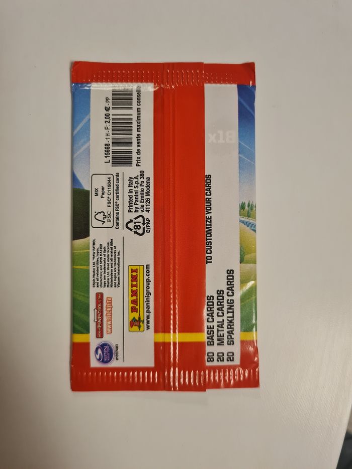 Lot de cartes Pat patrouille - Collection Panini - Neuves - photo numéro 2