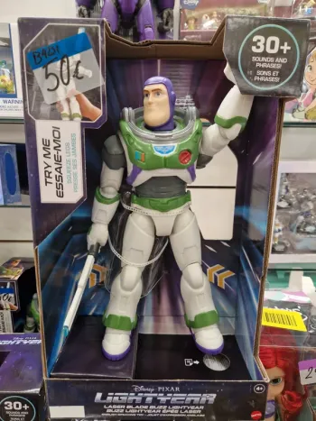 B4231- Mattel Laser Blade Buzz Lightyear Action Figure, Disney Pixar Lightyear