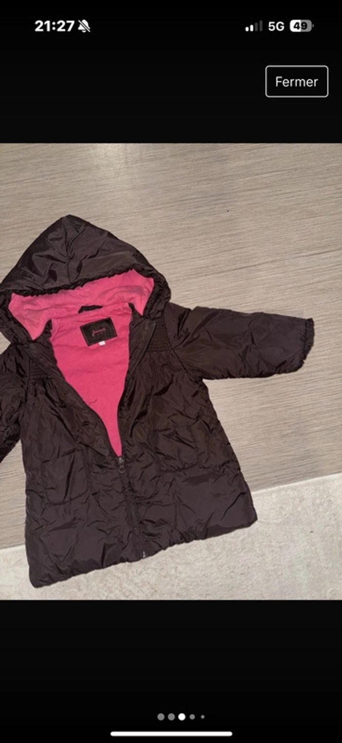 Manteau jacadi 23 mois peu porté - photo numéro 3