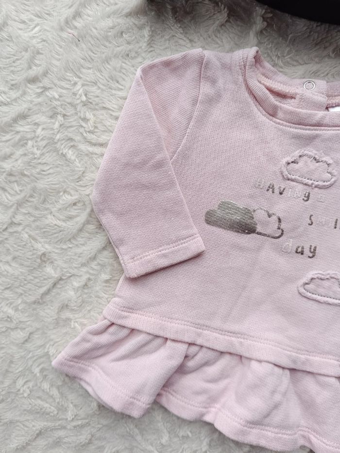 Robe manches longues Fille 1 mois Nuage Z Grain de blé 100% coton - photo numéro 3