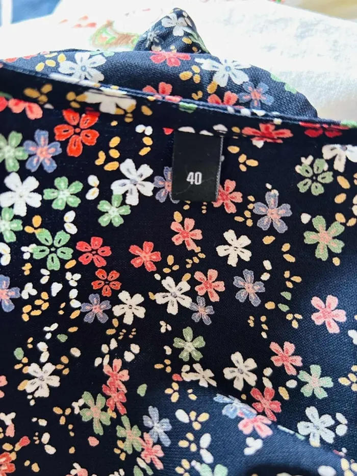🌺🌿Jolie robe champêtre 38/40 motif liberty cottagecore bohemian floral dress🌸🌿 - photo numéro 19