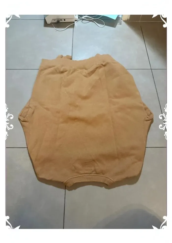 Sweat-shirt camel RVCA – Taille S - photo numéro 7