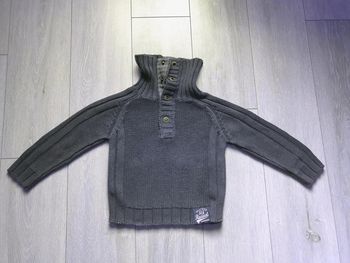 Pull marron brun chaud. Garçon 5 ans. Marque Tape à l oeil