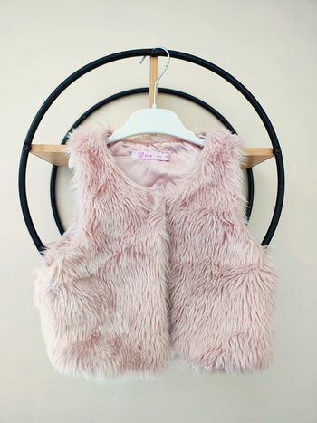 5 ans gilet sans manche tout doux Gémo