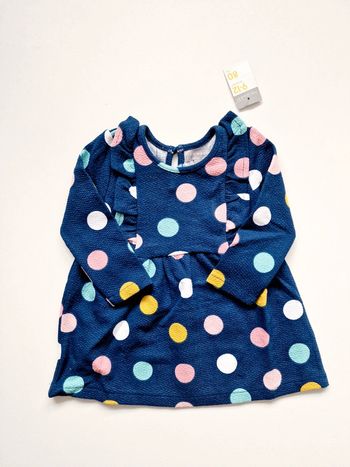 Primark - Robe à longues manches - Neuve avec étiquette ! (12 mois)