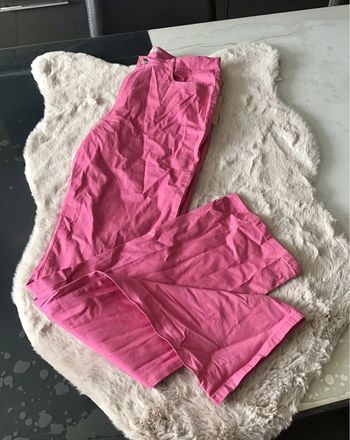 Pantalon rose avec strass taille 40 marque I.Quing