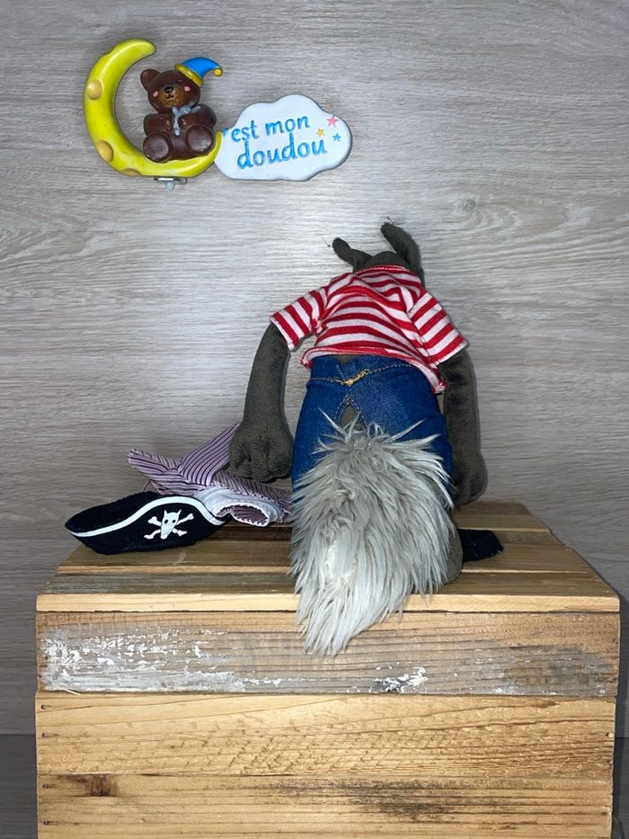 POP01 doudou loup 🐺 auzou - photo numéro 2