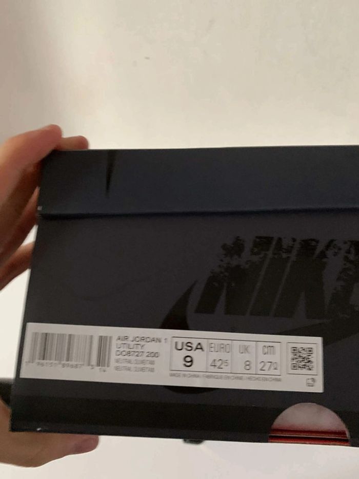 Jordan 1 Rétro High Og Utility Neutral 42,5 - photo numéro 8