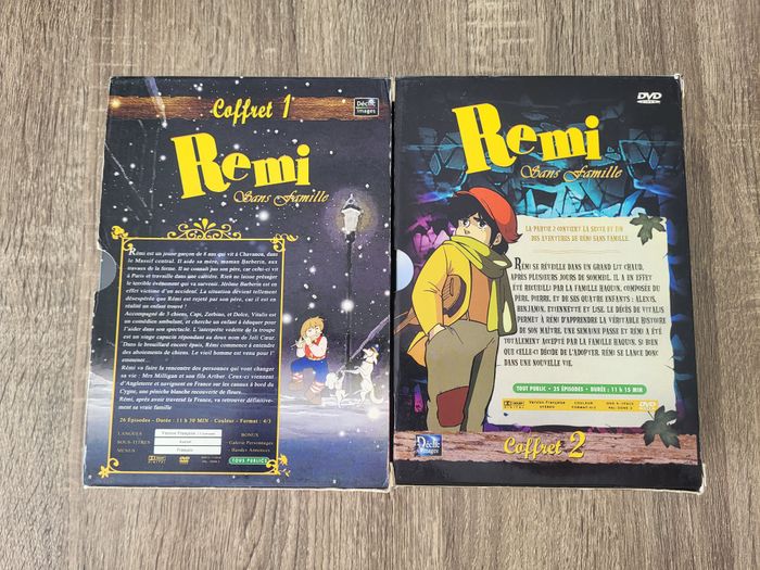2 coffrets DVD Rémi sans Famille Intégrale - photo numéro 3