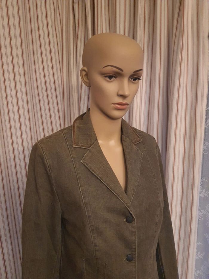 Veste en Jeans noir chiné Mayerline be/fr 38 - photo numéro 5