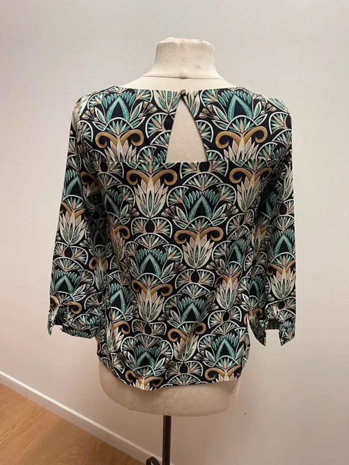 Superbe Blouse fluide Charlior 🌸 S 36 - photo numéro 5