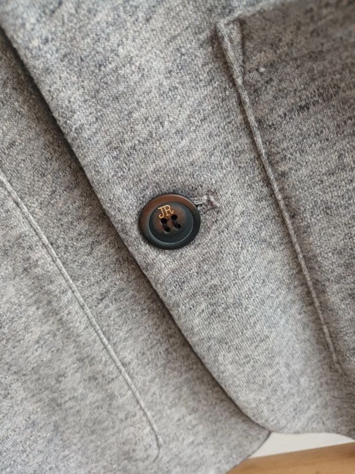 Veste blazer grise Japan Rags taille M - photo numéro 4