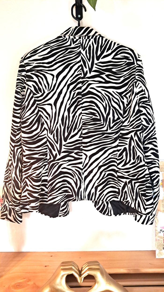 Blazer imprimé zèbre Canda - photo numéro 5