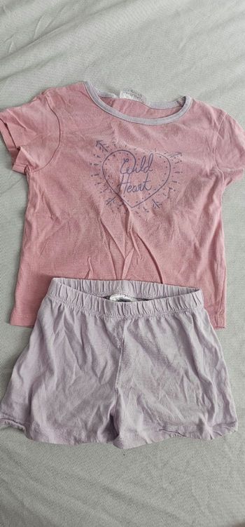 Pyjama deux pièces enfant fille 6 ans