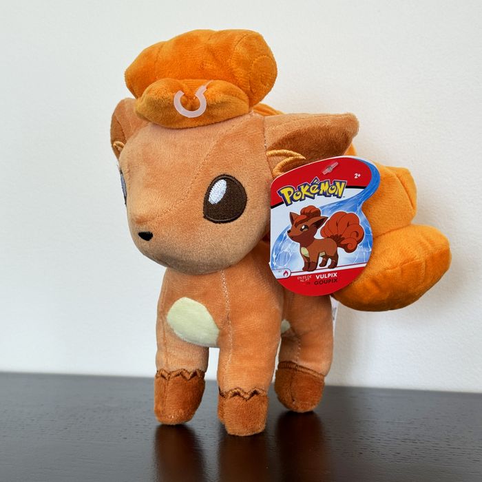 Goupix Peluche Pokémon Vulpix Jazwares 20cm