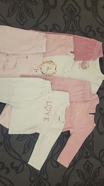 Pyjamas fille 18 mois 2 pièces.
