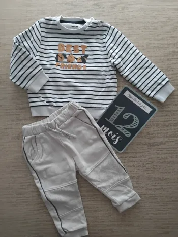 Ensemble 12 mois / 80 cm