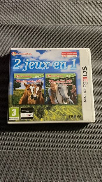 2 jeux en 1 Mon Poulain 3D + Mon haras 3D Jeu Nintendo 3DS