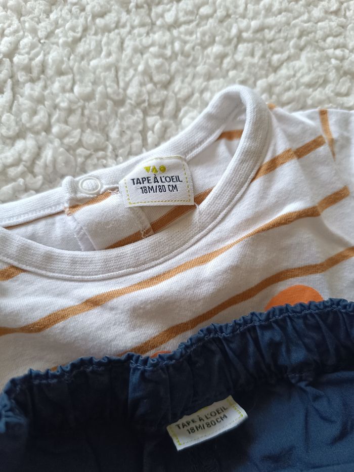 Ensemble short et t-shirt - photo numéro 2