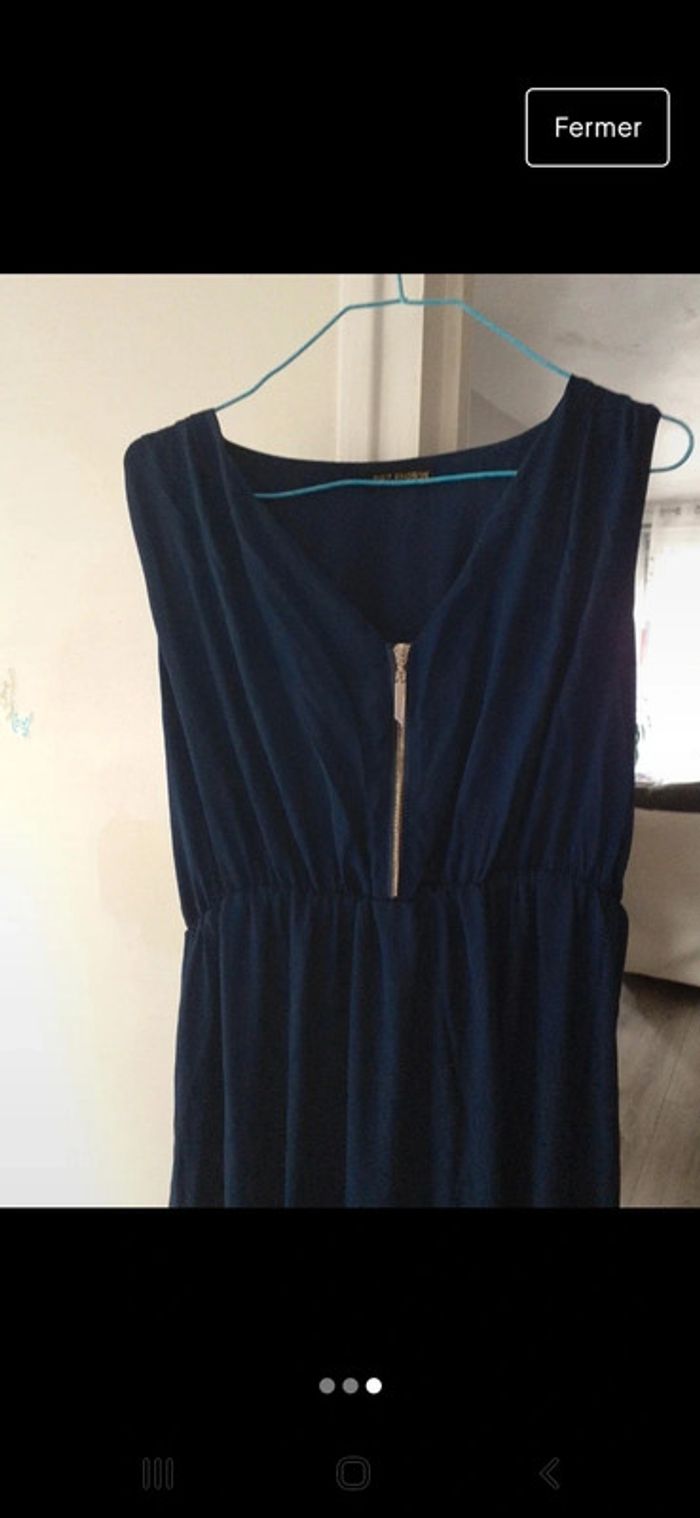 Robe longue marine - photo numéro 3