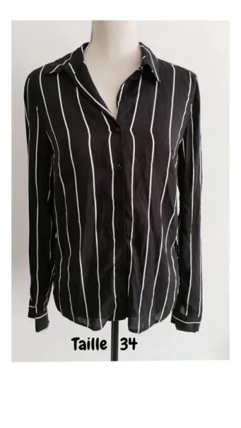Chemise Etam taille 34 promo