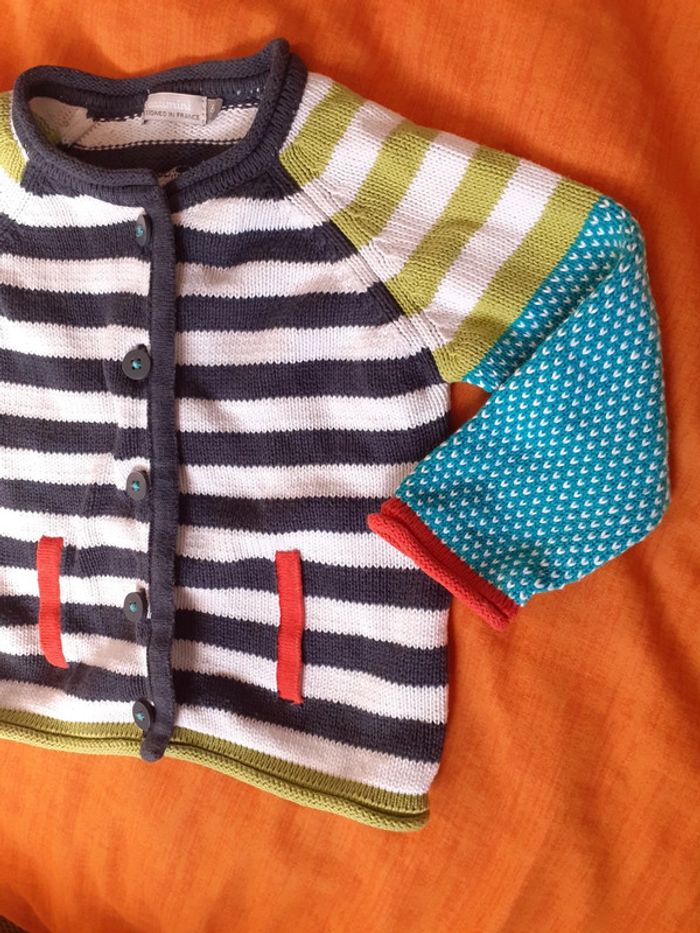 Gilet Multicolore - photo numéro 4