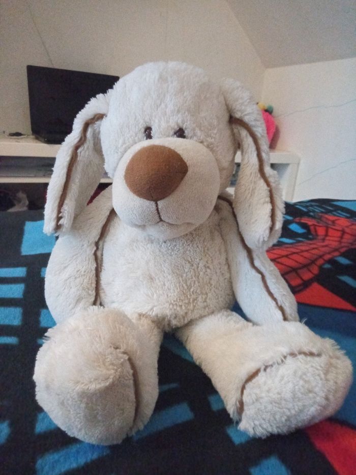 Peluche chien 50cm