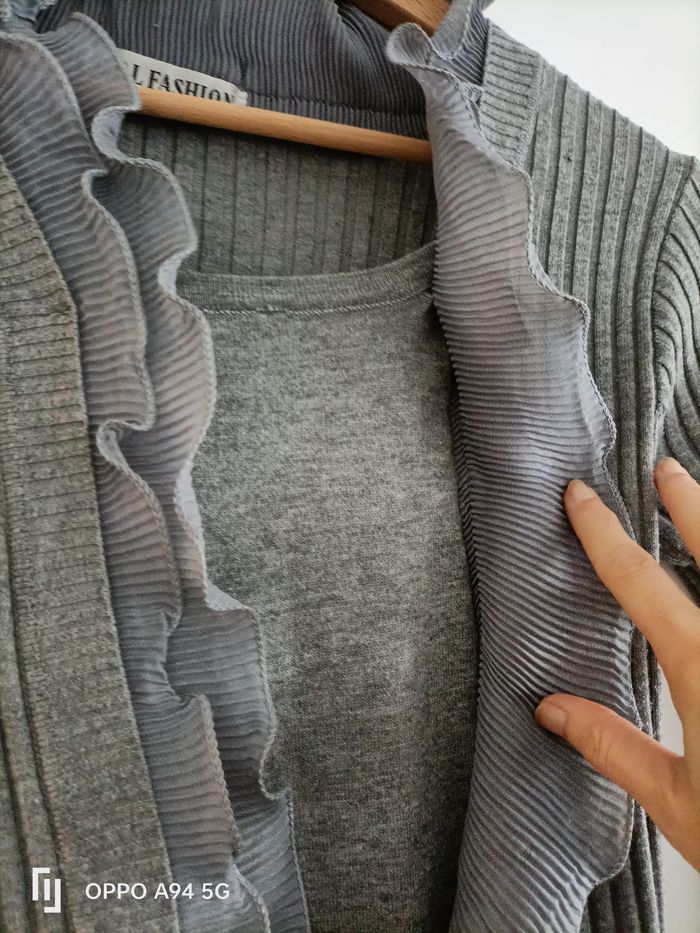 Gilet pull volant - photo numéro 2